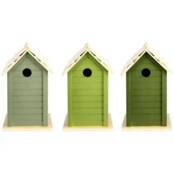 ESSCHERT DESIGN Nestkast Strandhuis - Groentinten