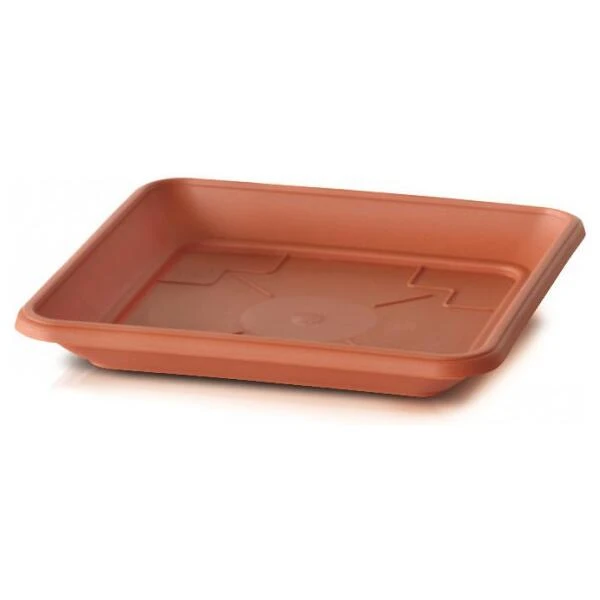 Onderschotel Terracotta - 27 × 27 Cm 3 Onderschotel Terracotta - 27 × 27 Cm