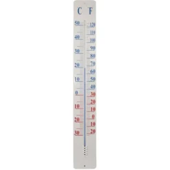 ESSCHERT DESIGN Thermometer Op Wandplaat - 90cm