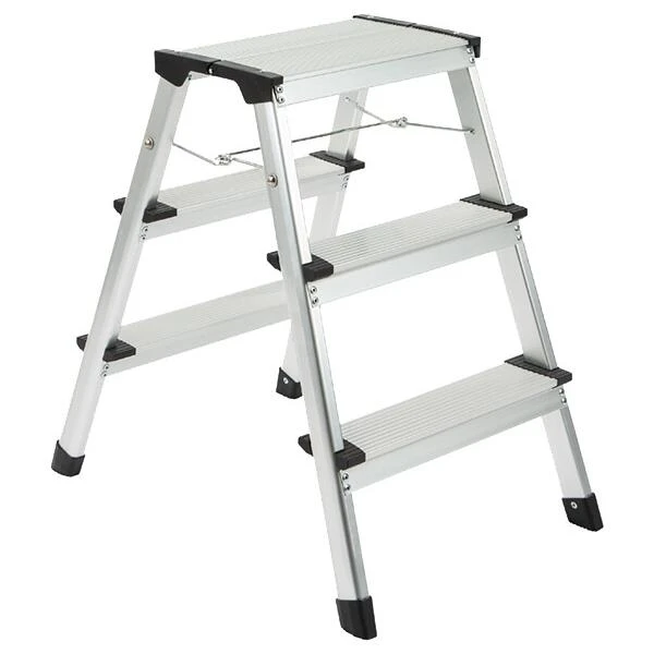 Huishoudtrap ALU STEPPY 2X3 Treden 3 Huishoudtrap ALU STEPPY 2X3 Treden