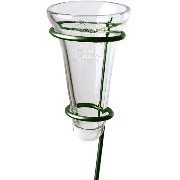 ESSCHERT DESIGN Regenmeter Met Grondpin - Groen 3 ESSCHERT DESIGN Regenmeter Met Grondpin - Groen