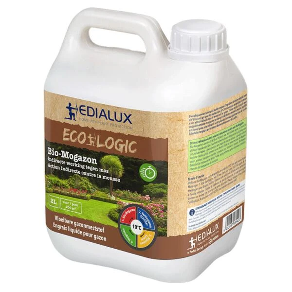 EDIALUX Bio-Mogazon Gazonmeststof + Mosbestrijding - 2 Liter 3 EDIALUX Bio-Mogazon Gazonmeststof + Mosbestrijding - 2 Liter
