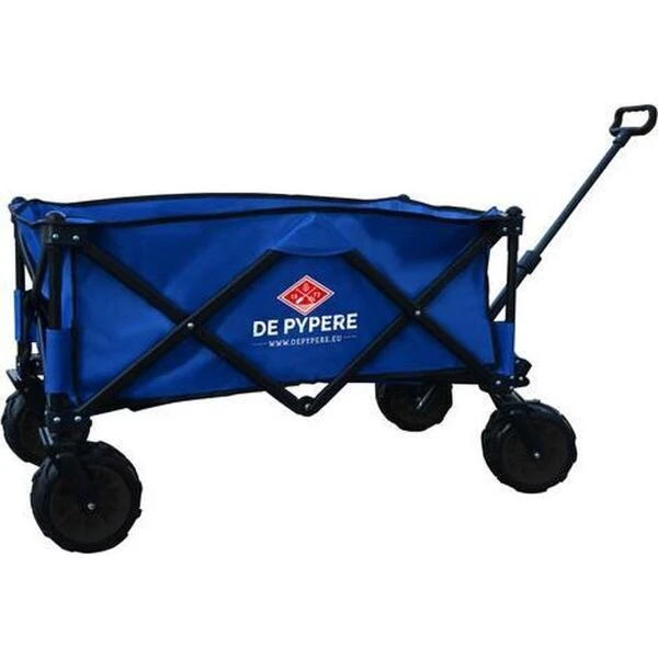 Opvouwbare Bolderkar Blauw - Compact 3 Opvouwbare Bolderkar Blauw - Compact