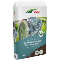 DCM Potgrond Cactussen En Vetplanten BIO - 10 Liter