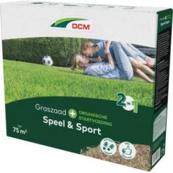 DCM Graszaad PLUS Speel & Sport 1,5 Kg - 75 M²