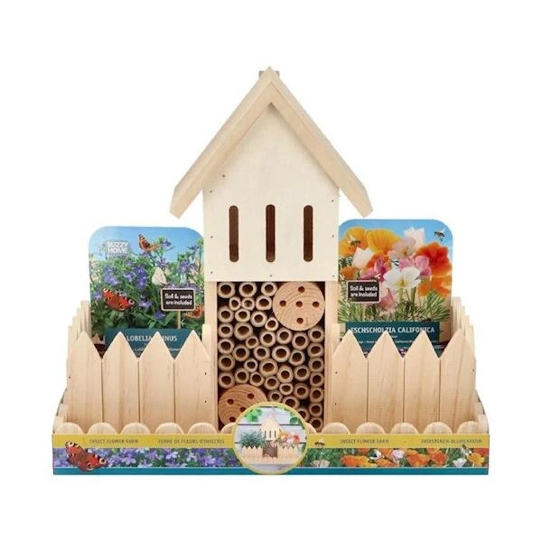 Insectenhuis Met Bloemenperk 3 Insectenhuis Met Bloemenperk