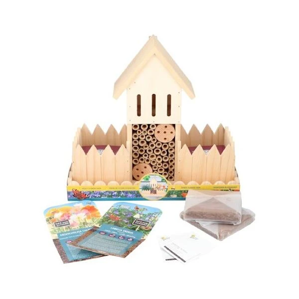 Insectenhuis Met Bloemenperk 4 Insectenhuis Met Bloemenperk - Afbeelding 2