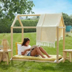 Houten Speelhuis Discover - 128 × 68 × H 122 Cm 6 Houten Speelhuis Discover - 128 × 68 × H 122 Cm -Aanbiedingen Intieme Eden Winkel 1644922557 2 600