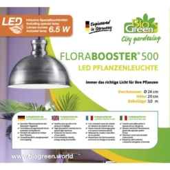 Groeilamp Led Florabooster 500 - 6,5W - Zink -Aanbiedingen Intieme Eden Winkel 1677499882 4 600