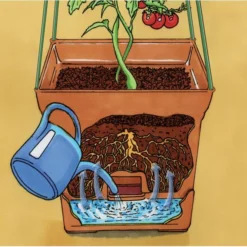 Plantentoren Maxitom Met Waterreservoir - Terracotta -Aanbiedingen Intieme Eden Winkel 1677510668 5 600