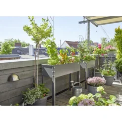 Verhoogde Plantenbak Metaal - XL