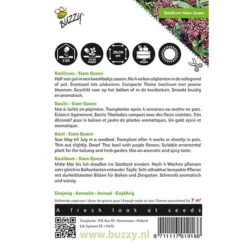 Basilicum Siam Queen - Ocimum Basilicum -Aanbiedingen Intieme Eden Winkel basilicum siam queen ocimum basilicum 1646840312 16 600