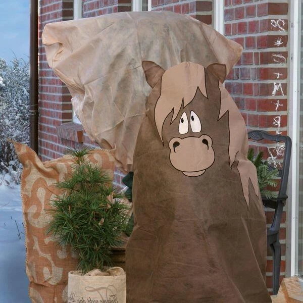 Beschermhoes Planten - Paard - 120 × 120 Cm 3 Beschermhoes Planten - Paard - 120 × 120 Cm