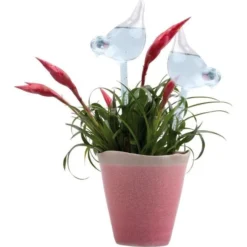 Glazen Bewateringsvogels - Set Van 2 Stuks