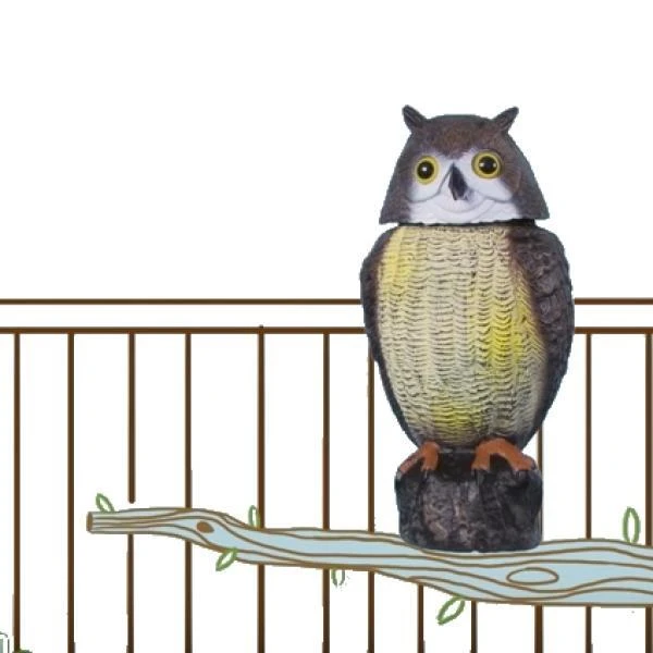 Bewegende Uil - Vogelverschrikker 5 Bewegende Uil - Vogelverschrikker - Afbeelding 3