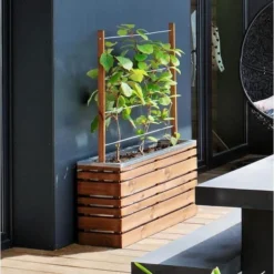 Bloembak MODERN Met Klimhulp - 110 L