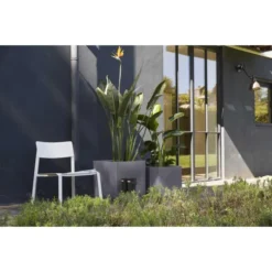 CAPI Bloembak Vierkant Smooth NL 30 × 30 × 30 Cm - Grijs -Aanbiedingen Intieme Eden Winkel bloembak smooth 30x30x30cm grijs 1636982394 3 600