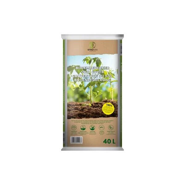 Strovan Bodembedekker Tarwestro Pellets Anti-onkruid - 40 L 4 Strovan Bodembedekker Tarwestro Pellets Anti-onkruid - 40 L - Afbeelding 2