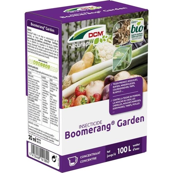 Boomerang Garden Insecticide - Moestuin DCM 20 Ml 3 Boomerang Garden Insecticide - Moestuin DCM 20 Ml