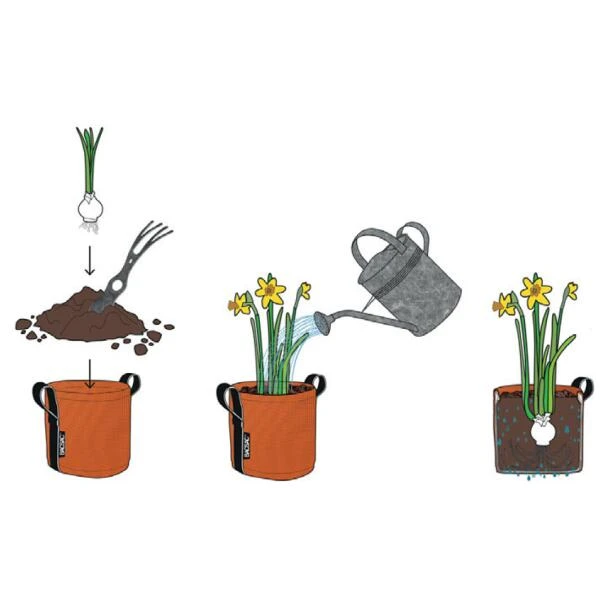 Buitenpot ODYSAC 11 Liter - Grijs 6 Buitenpot ODYSAC 11 Liter - Grijs - Afbeelding 4