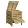 Compostbak Hout 400 L - 80 × 50 × 100 Cm -Aanbiedingen Intieme Eden Winkel compostbak hout 400 l 1653904425 1 600