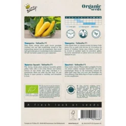 Courgette Yellowfin F1 Geel BIO -Aanbiedingen Intieme Eden Winkel courgette yellowfin f1 geel bio 1646840381 1493 600
