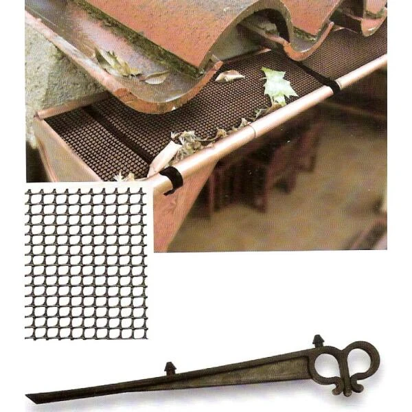 Dakgoot Beschermingsrooster 0,17 × 6 M 4 Dakgoot Beschermingsrooster 0,17 × 6 M - Afbeelding 2