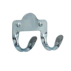 Dubbele Gereedschapshaak - Verzinkt Staal - Set Van 5 Stuks