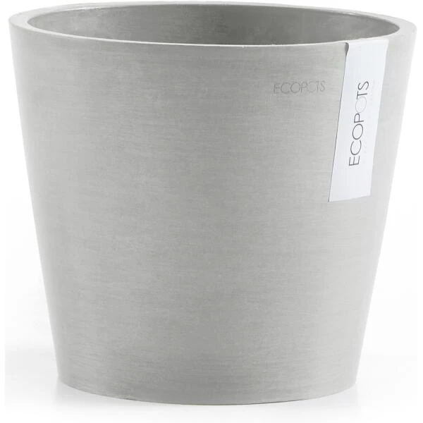 ECOPOTS Amsterdam - Witgrijs Ø 20 Cm 3 ECOPOTS Amsterdam - Witgrijs Ø 20 Cm
