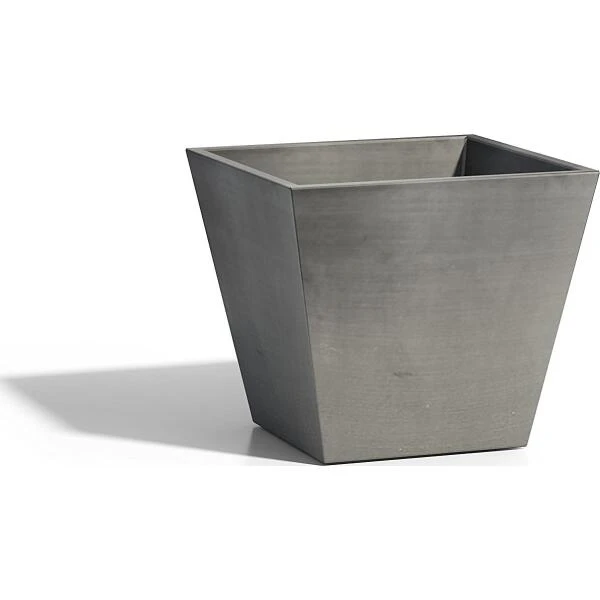 ECOPOTS Rotterdam - Grijs 20 Cm 4 ECOPOTS Rotterdam - Grijs 20 Cm - Afbeelding 2