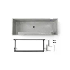 ECOPOTS Bruges Hanging - Witgrijs 55 Cm -Aanbiedingen Intieme Eden Winkel ecopots bruges hanging witgrijs 55 cm cm 1678284058 3 600