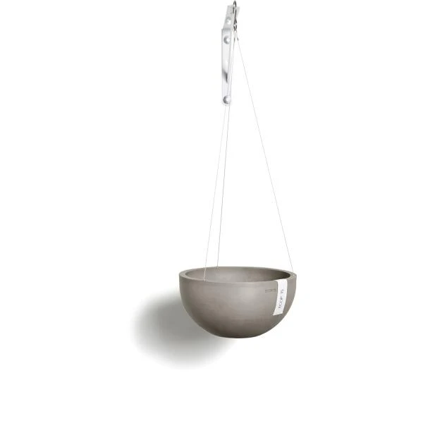 ECOPOTS Brussels Hanging Basket - Taupe Ø 27 Cm 4 ECOPOTS Brussels Hanging Basket - Taupe Ø 27 Cm - Afbeelding 2