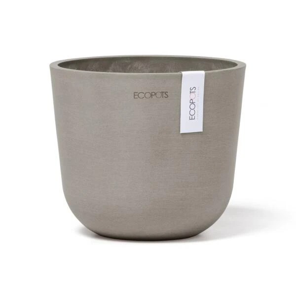 ECOPOTS Oslo Mini - Taupe Ø 16 Cm 4 ECOPOTS Oslo Mini - Taupe Ø 16 Cm - Afbeelding 2