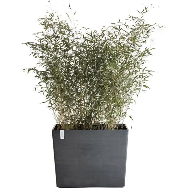 ECOPOTS Paris Wheels Hoge Bak - Antraciet 85 Cm 3 ECOPOTS Paris Wheels Hoge Bak - Antraciet 85 Cm