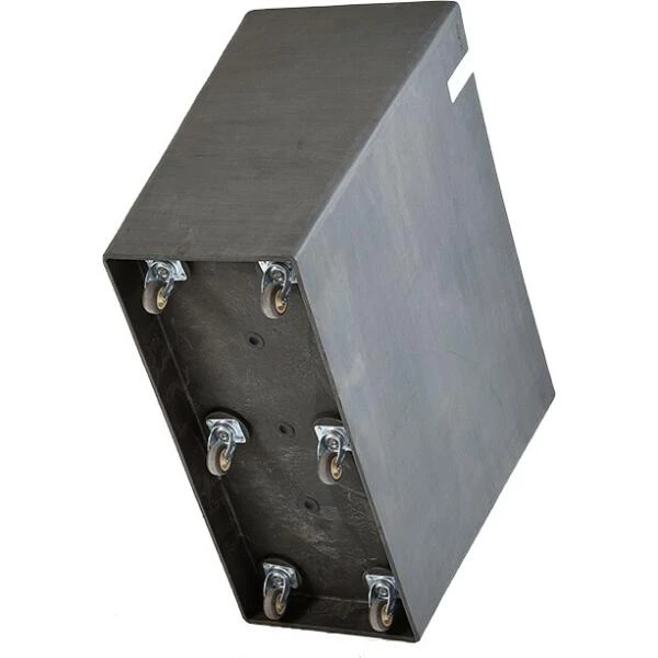 ECOPOTS Paris Wheels Hoge Bak - Antraciet 85 Cm 5 ECOPOTS Paris Wheels Hoge Bak - Antraciet 85 Cm - Afbeelding 3