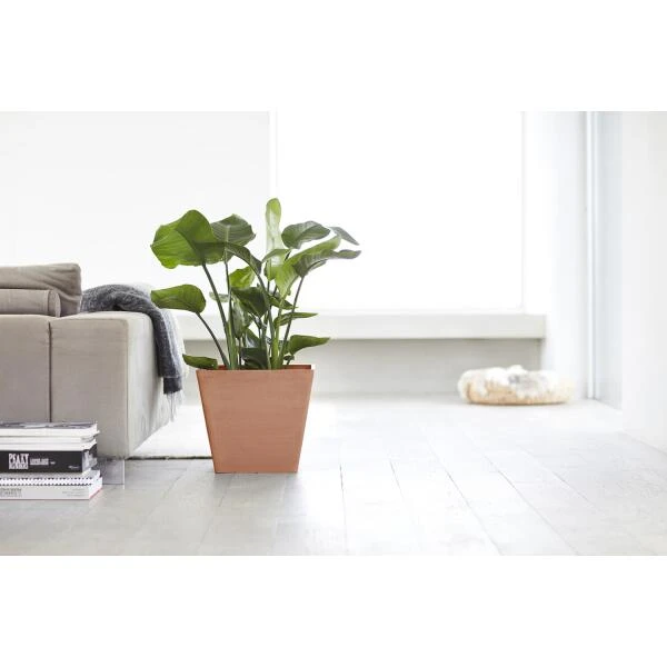 ECOPOTS Rotterdam - Terracotta 40 Cm 5 ECOPOTS Rotterdam - Terracotta 40 Cm - Afbeelding 3