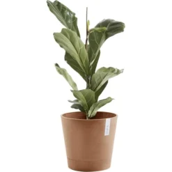 ECOPOTS Venice Met Onderschaal - Terracotta Ø 30 Cm -Aanbiedingen Intieme Eden Winkel ecopots venice terracotta 30 cm 1622120020 1 600