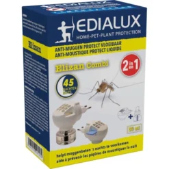 EDIALUX Elizan Anti-muggen Verdamper Met Vloeistof Of Tabletten