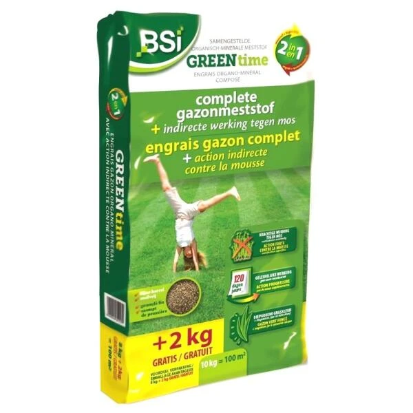 BSI Complete Gazonmeststof - Greentime 10 Kg 3 BSI Complete Gazonmeststof - Greentime 10 Kg