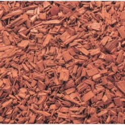 Gekleurde Houtchips - Oranje 50 Liter