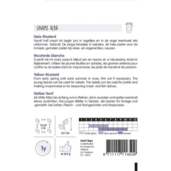 Gele Mosterd - Sinapis Alba -Aanbiedingen Intieme Eden Winkel gele mosterd sinapis alba 1646840347 755 600