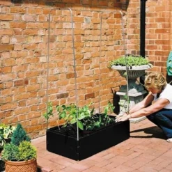 Groeibed 1 × 0,5 M Met Klimframe -Aanbiedingen Intieme Eden Winkel groeibed met frame 1 x 05 m 1484056561 3 600