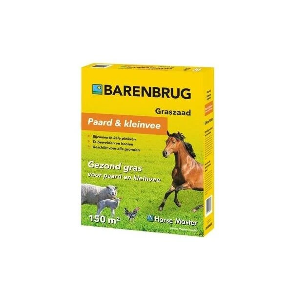 Barenbrug Horsemaster - Paard En Kleinvee Graszaad - 1,5 Kg 3 Barenbrug Horsemaster - Paard En Kleinvee Graszaad - 1,5 Kg