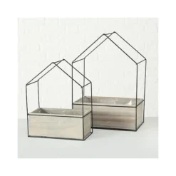 Kruidenbak Met Frame - Set Van 2 Stuks