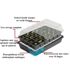 Kweekset Met Autobewatering - 24 Cellen -Aanbiedingen Intieme Eden Winkel kweekset 24 cellen autobewatering 1490204350 1 600