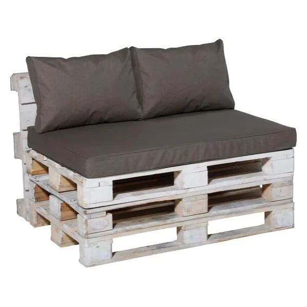 Madison Lounge Palletkussen Oxford Outdoor - Taupe 4 Madison Lounge Palletkussen Oxford Outdoor - Taupe - Afbeelding 2