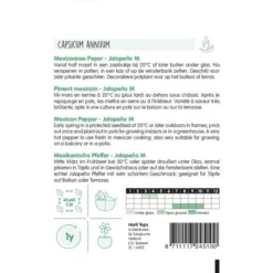 Mexicaanse Peper Jalapeño - Capsicum Annuum 5 Mexicaanse Peper Jalapeño - Capsicum Annuum -Aanbiedingen Intieme Eden Winkel mexicaanse peper jalapeo capsicum annuum 1646840353 893 600