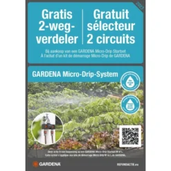 Gardena Micro-drip-bewatering Moestuin/bloembed - 60 M² -Aanbiedingen Intieme Eden Winkel microdripbewatering 60 m 1684150347 1 600