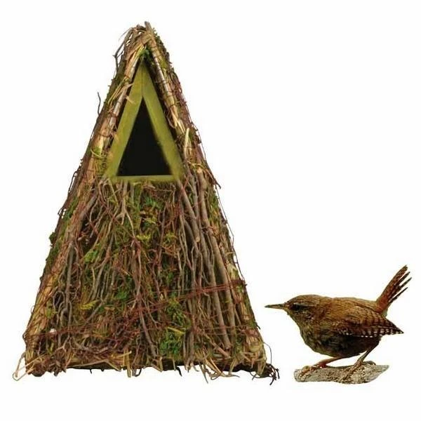 ESSCHERT DESIGN Nestkast Winterkoning Camouflage 3 ESSCHERT DESIGN Nestkast Winterkoning Camouflage