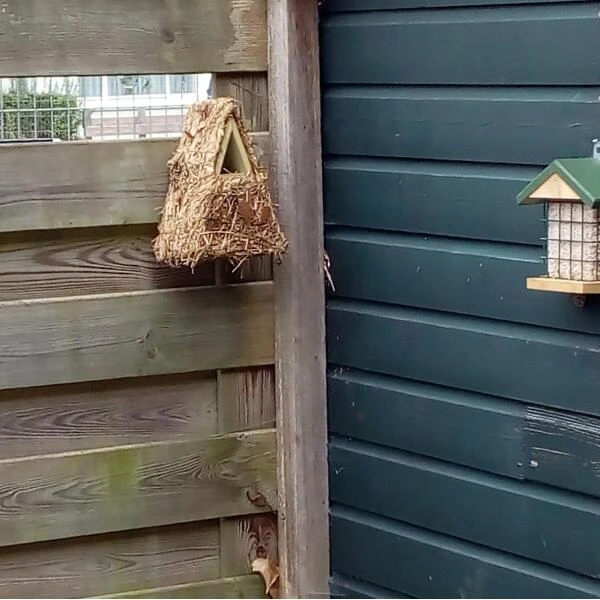 ESSCHERT DESIGN Nestkast Winterkoning Camouflage 6 ESSCHERT DESIGN Nestkast Winterkoning Camouflage - Afbeelding 4